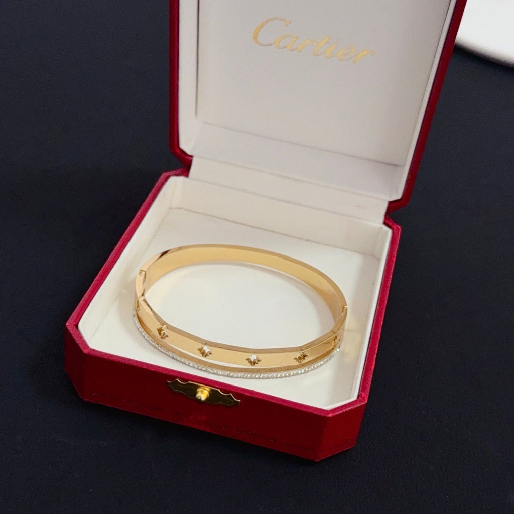 Panther Collection Bracelet | Diamond-Set V-Gold | Unisex