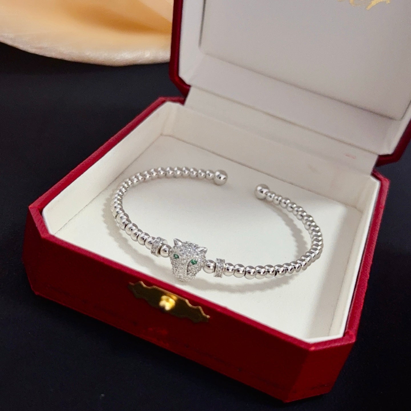 Panther Collection Bracelet | Diamond-Set V-Gold